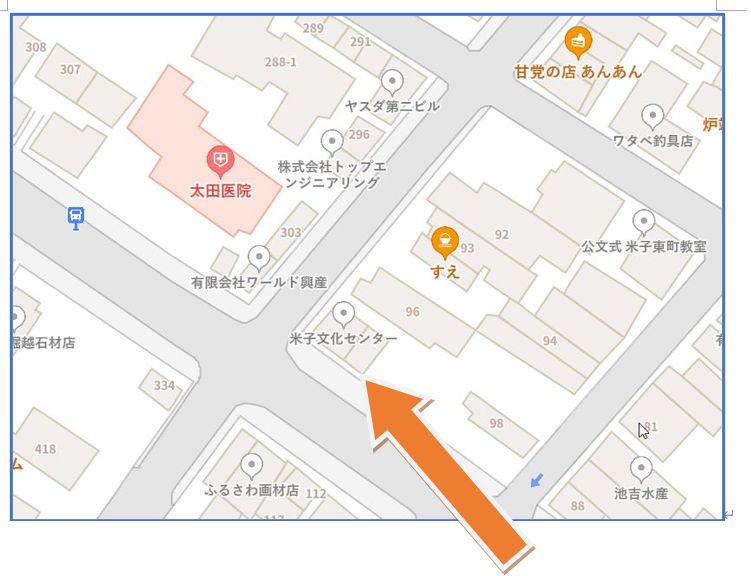 周辺の地図